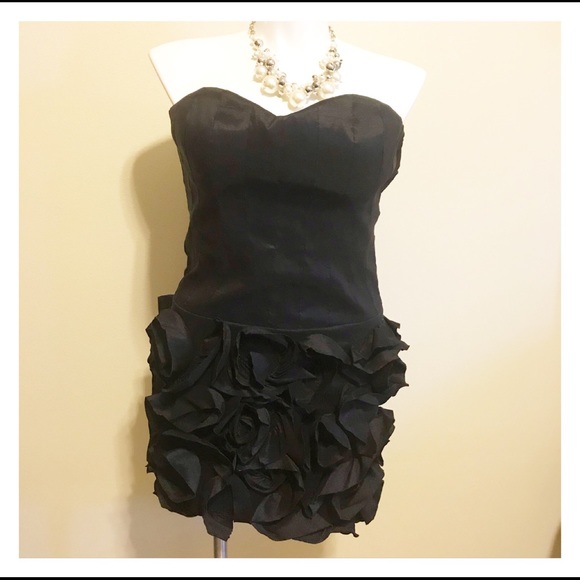 🔥SIZE 14 MAXANDCLEO FLORAL BLACK DRESS🔥 - Picture 3 of 8